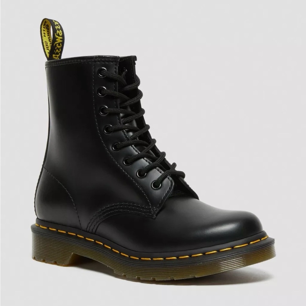 Dr. Marten Women’s Black Lace-Up Leather Boots